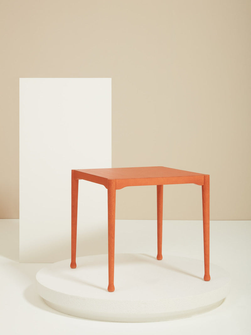 FRISÉE Wooden side table 75x75