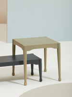 FRISÉE Wooden side table 75x75