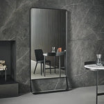 NARCISO Mirrors with rectangular shape and the rounded corners
