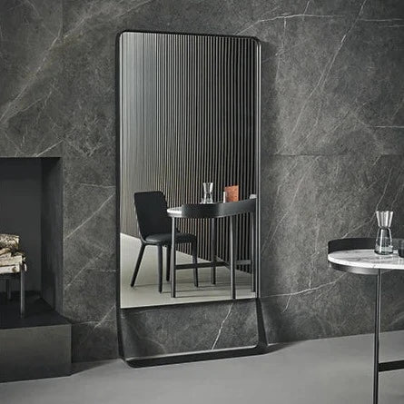 NARCISO Mirrors with rectangular shape and the rounded corners