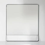 NARCISO Mirrors with rectangular shape and the rounded corners
