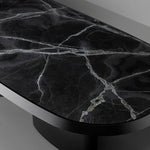 PADIGLIONI Blagovaonski stol s mramornom pločom, L 290 x 115 cm