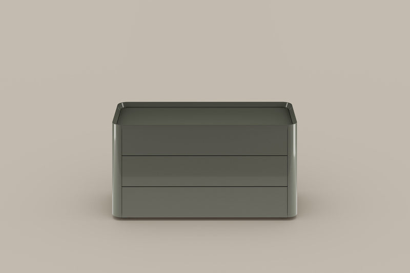 ARRAGAN Noćni ormarić i komoda s ladicama