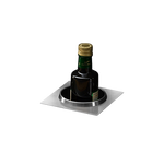 Stainless steel bottle holder