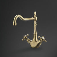 COLONIALE Double lever kitchen tap