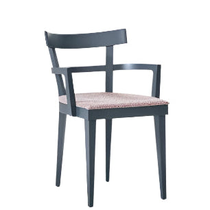 CAFÈ Drvena fotelja s jastukom