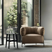 QUADROTTA Upholstered armchair