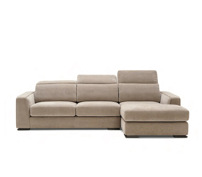 CAST 3-seater maxi sofa with right side chaise longue