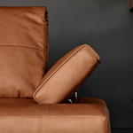 LANDA 3-seater sofa with chaise longue