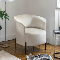 RENDEZ VOUS Upholstered armchair