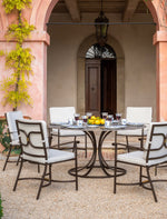 COLLIER Stolić za kavu s pločom od čeličnog lima