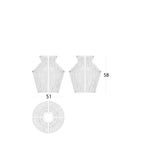 CRICKET Nista / visoka podna lampa