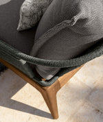 CRUISE Teak outdoor 3 seater sofa