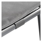 DARWIN Čelična stolica s jastukom za sjedenje