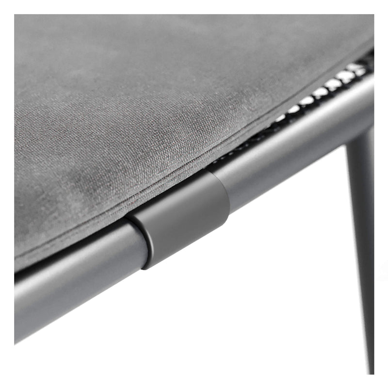 DARWIN Čelična stolica s jastukom za sjedenje