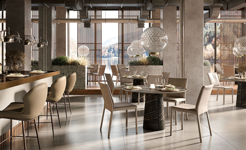 CUBA KERAMIK BISTROT Okrugli stol