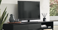 YORK Entertainment unit with open compartment