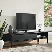 YORK Entertainment unit with open compartment