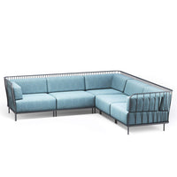 CANNOLE 5-seater corner sofa