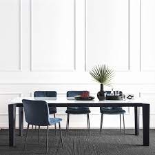 DELTA Stol s pravokutnom produžnom pločom i metalnim nogama