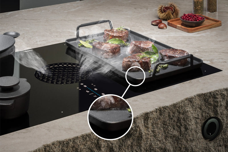 Površinska indukcijska grill tava