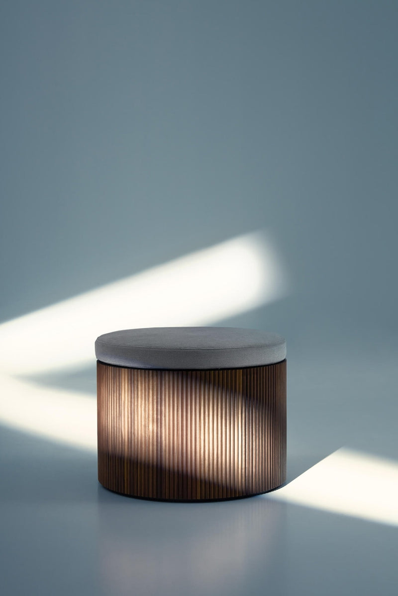 DRUM Stol za kavu s mramornom pločom