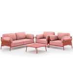 HANAMI Vanjski set od dvije fotelje, dvosjeda i stolića za kavu - Upotpuni prostor