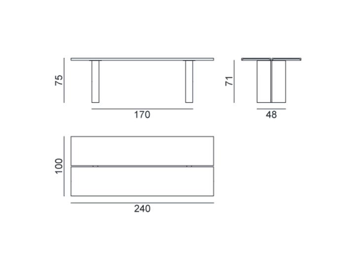 EIDOS Blagovaonski stol