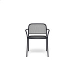 CAFE Outdoor chair with armrests