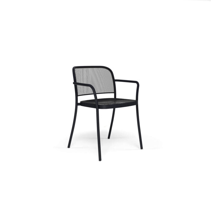 CAFE Outdoor chair with armrests