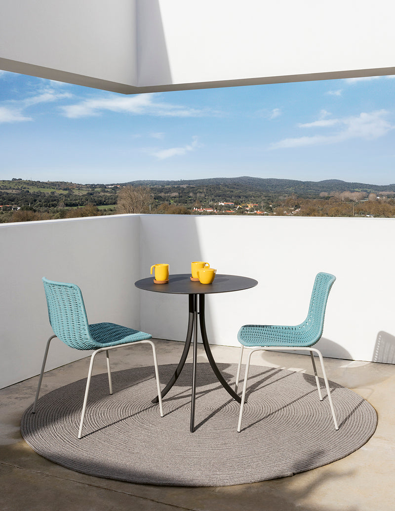 ESPIRAL Outdoor okrugli tepih