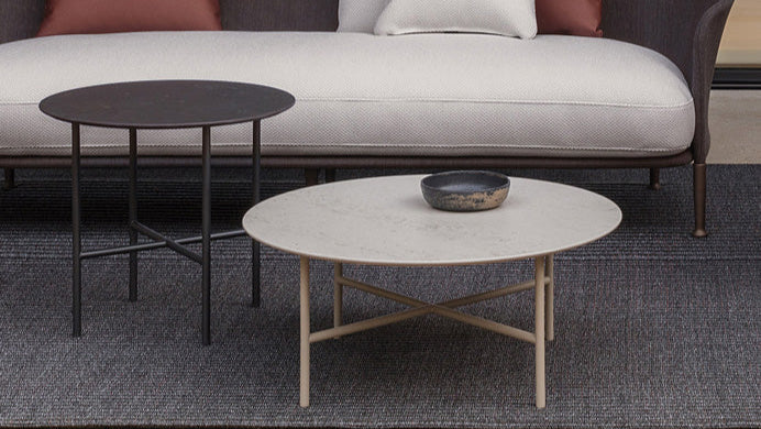 GRADA Outdoor round coffee table