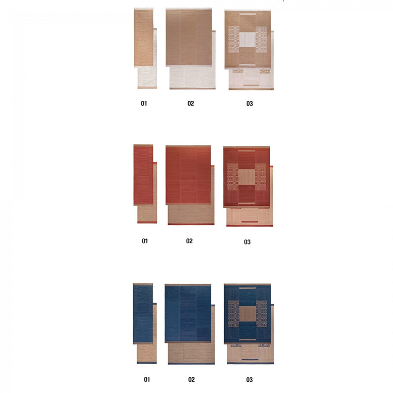 GUNA Tepih u dvije kontrastne boje [dva lica]