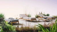 MEDITERRANEO Outdoor ottoman