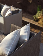 GHOST OUT 09 Upholstered armchair with removable covers