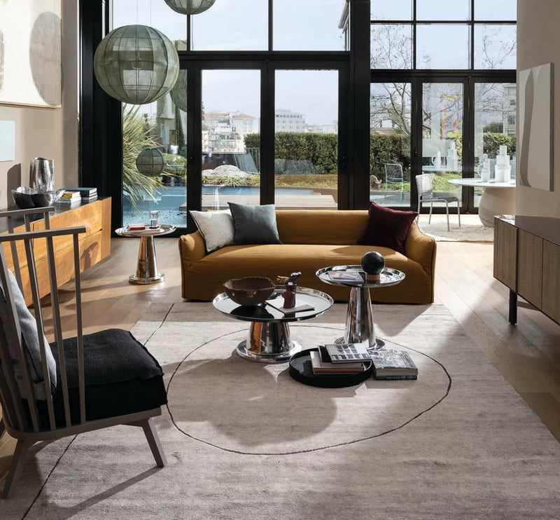 SAIA 12 Sofa upholstered with polyrethane foam