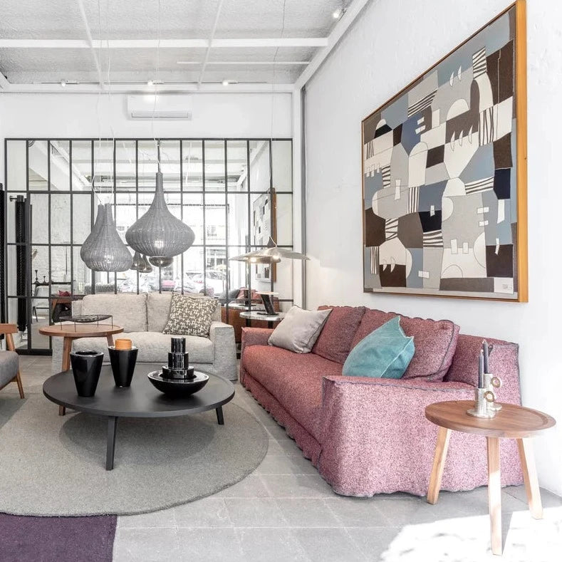 LOLL Sofa with removable cover with cushions