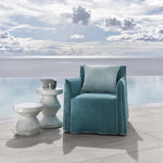 GHOST OUT 09 Upholstered armchair with removable covers