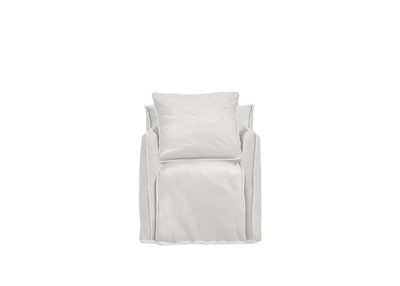 GHOST OUT 05 Upholstered armchair with removable covers