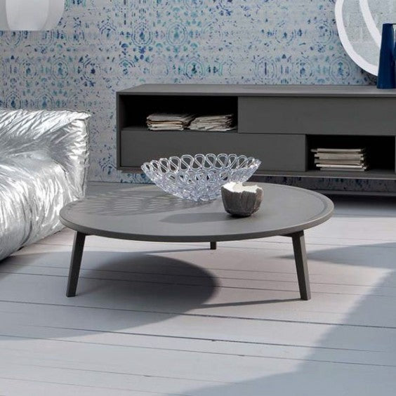 GRAY Round coffee table