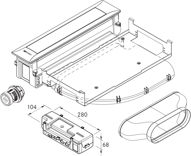 Profesionalni ekstraktor ploče za kuhanje