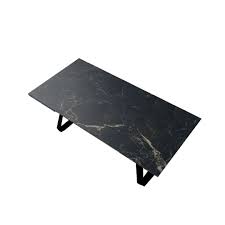 SUNSHINE Nerazvlačivi stol s postoljem od metala.