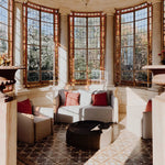 GHOST OUT 10 Upholstered sofa with removable covers