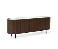 LAKE 5-door sideboard with ceramic top