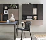 BAI LU Stolica s kožnom presvlakom