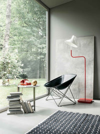 POPSI Armchair with shell-shaped seat