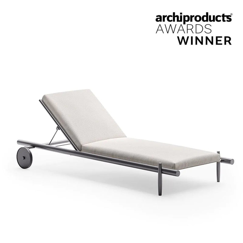 DAVOS Aluminum sunlounger