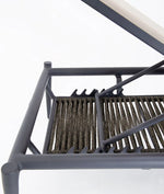 LUCE Aluminijska ležaljka s tkaninom od pijeska