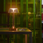 BON JOUR UNPLUGGED Stolna lampa, bakrena