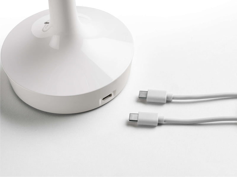 BON JOUR UNPLUGGED Stolna lampa, olujno siva